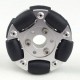 Mecanum Omni Directional Wheel-60mm,Aluminum Double